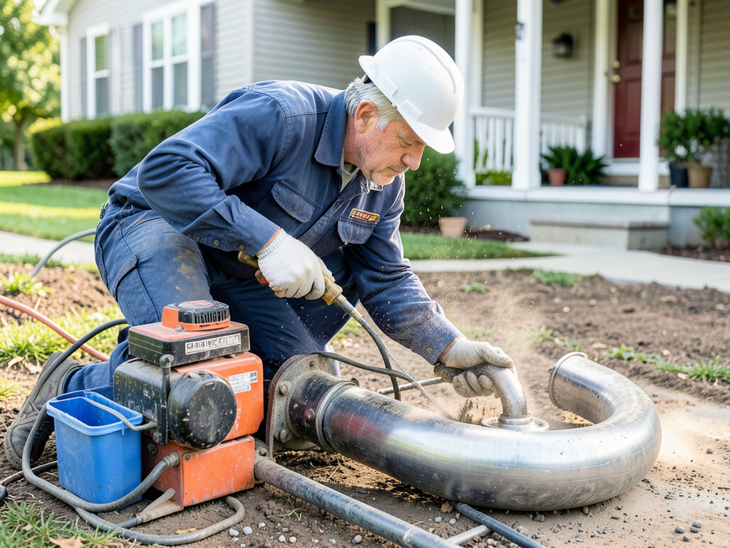 Deciding between a traditional trench and pipe bur