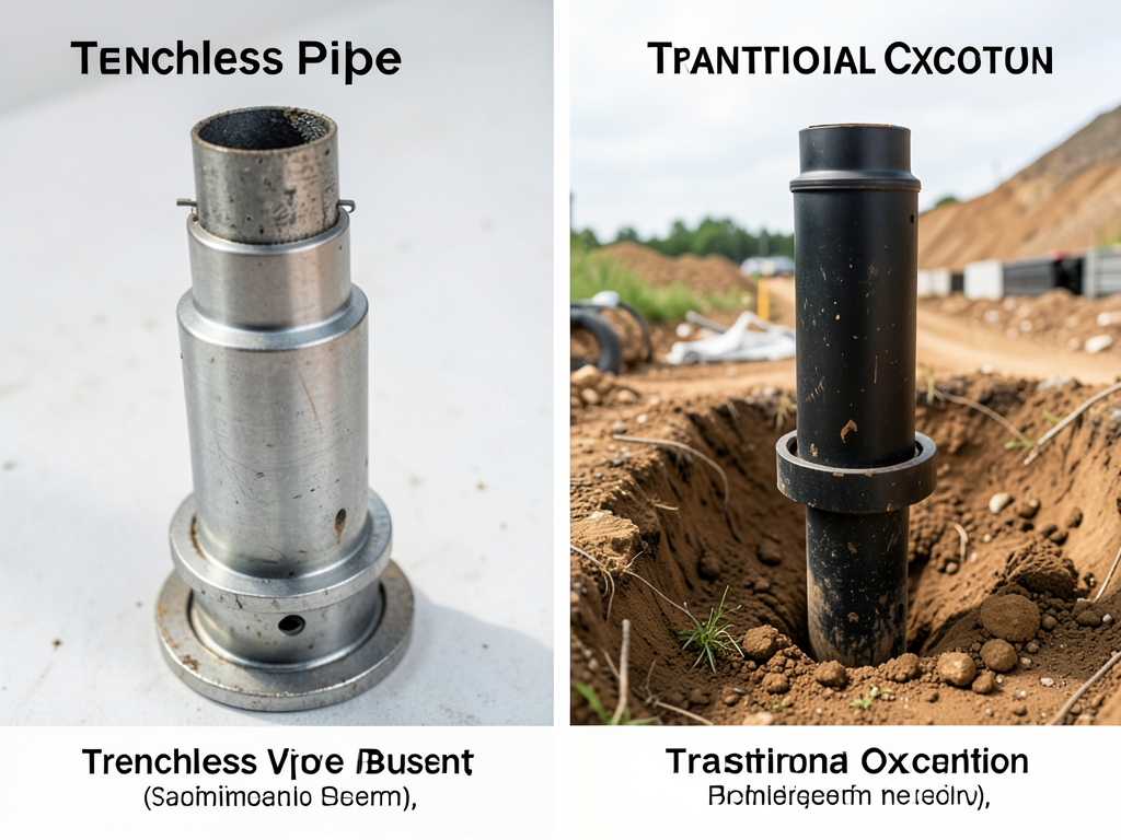 Deciding between a traditional trench and pipe bursting for your Southcrest sewer line