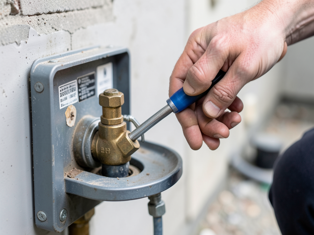 Finding and testing your main water shut off valve