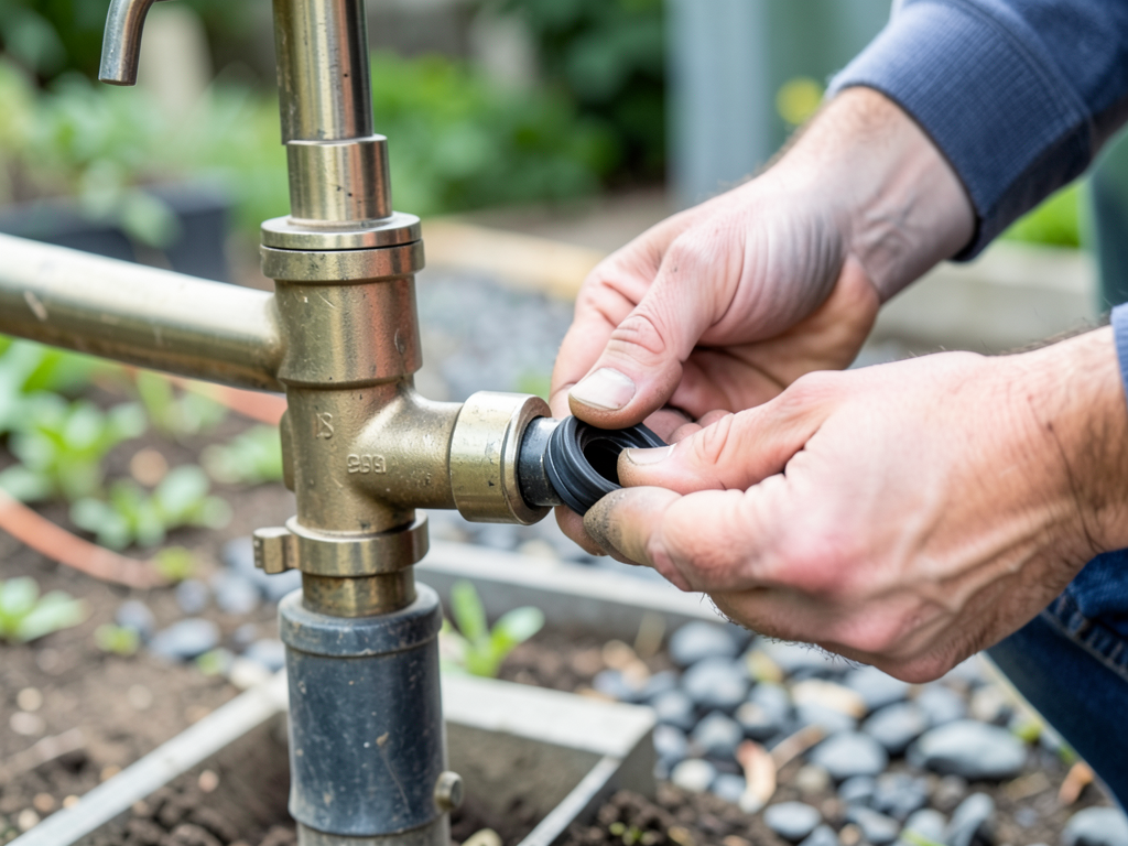 Fixing a leaky outdoor spigot before it ruins your