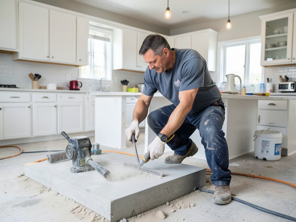 Moving your kitchen plumbing for an open concept r