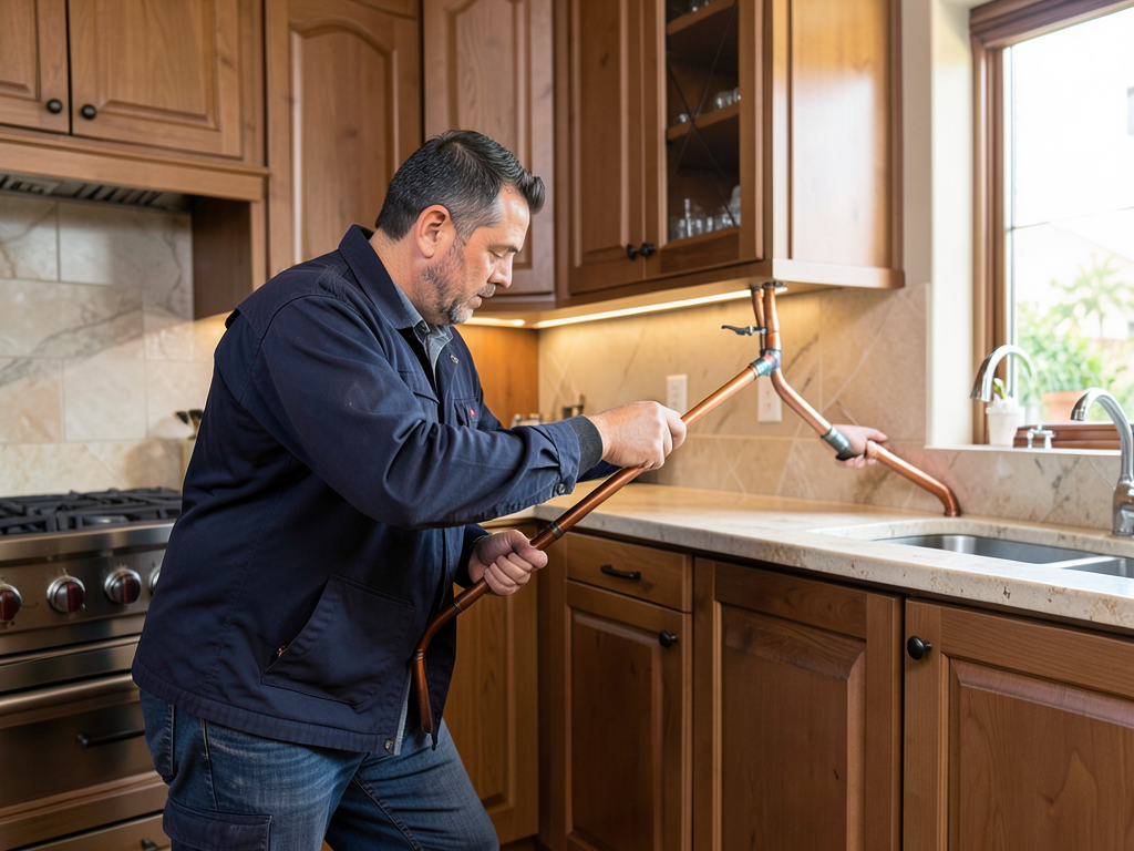 Premium copper repiping services for luxury homes