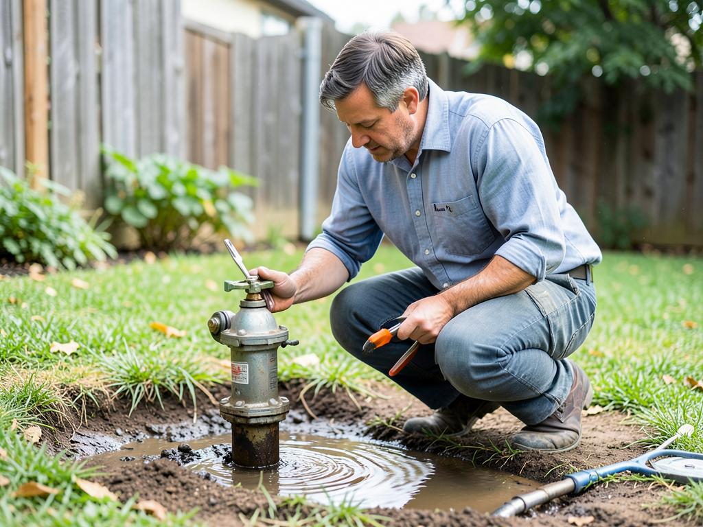 Replacing an aging yard hydrant on your large alta